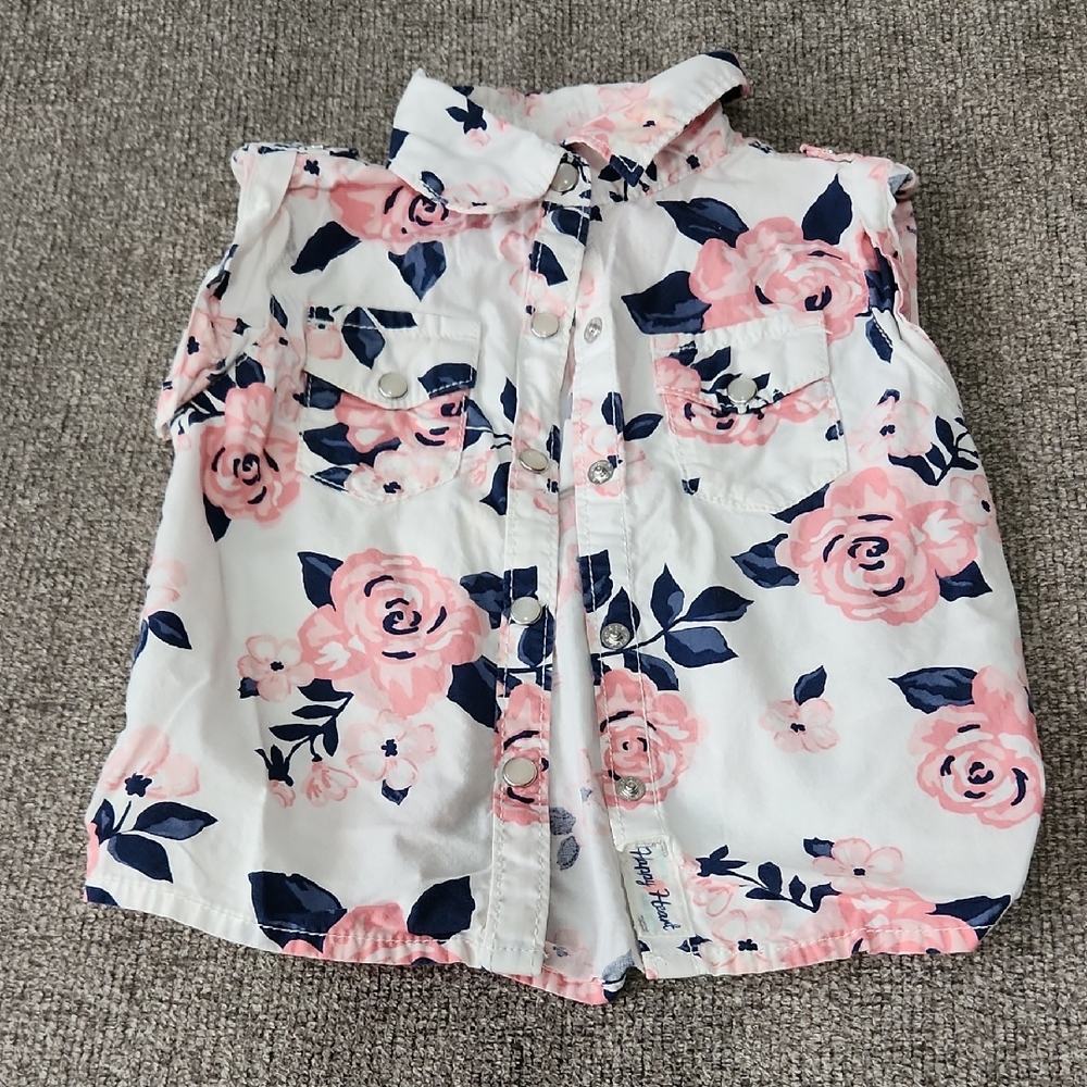 Carter's Pink Floral Top